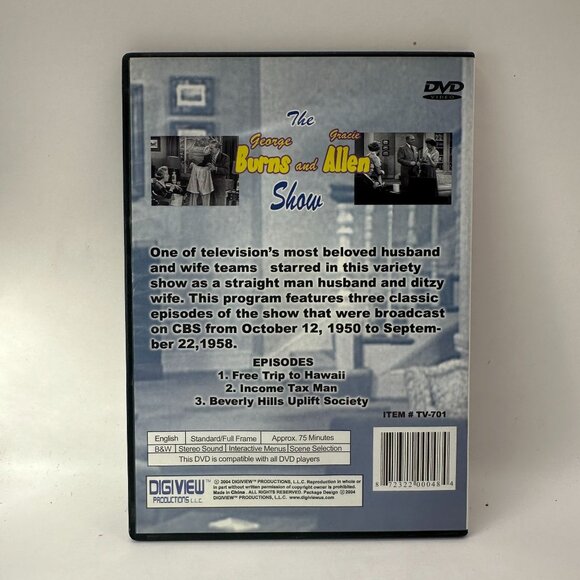 The George Burns & Gracie Allen Show DVD Collection - Picture 2 of 3